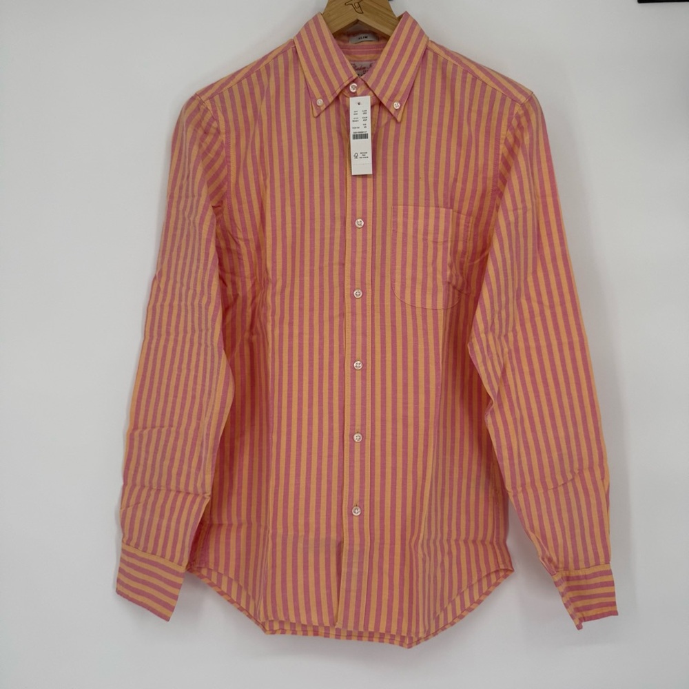J. Crew Slim Broken-in organic cotton oxford shirt XS NWT